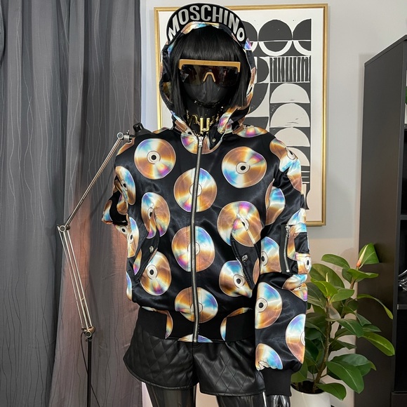 Moschino x H&M Limited Edition CD Unisex Bomber Jacket - Picture 5 of 14